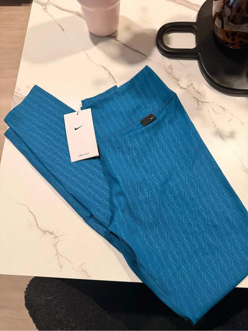 Nike One Luxe Blue Leggings